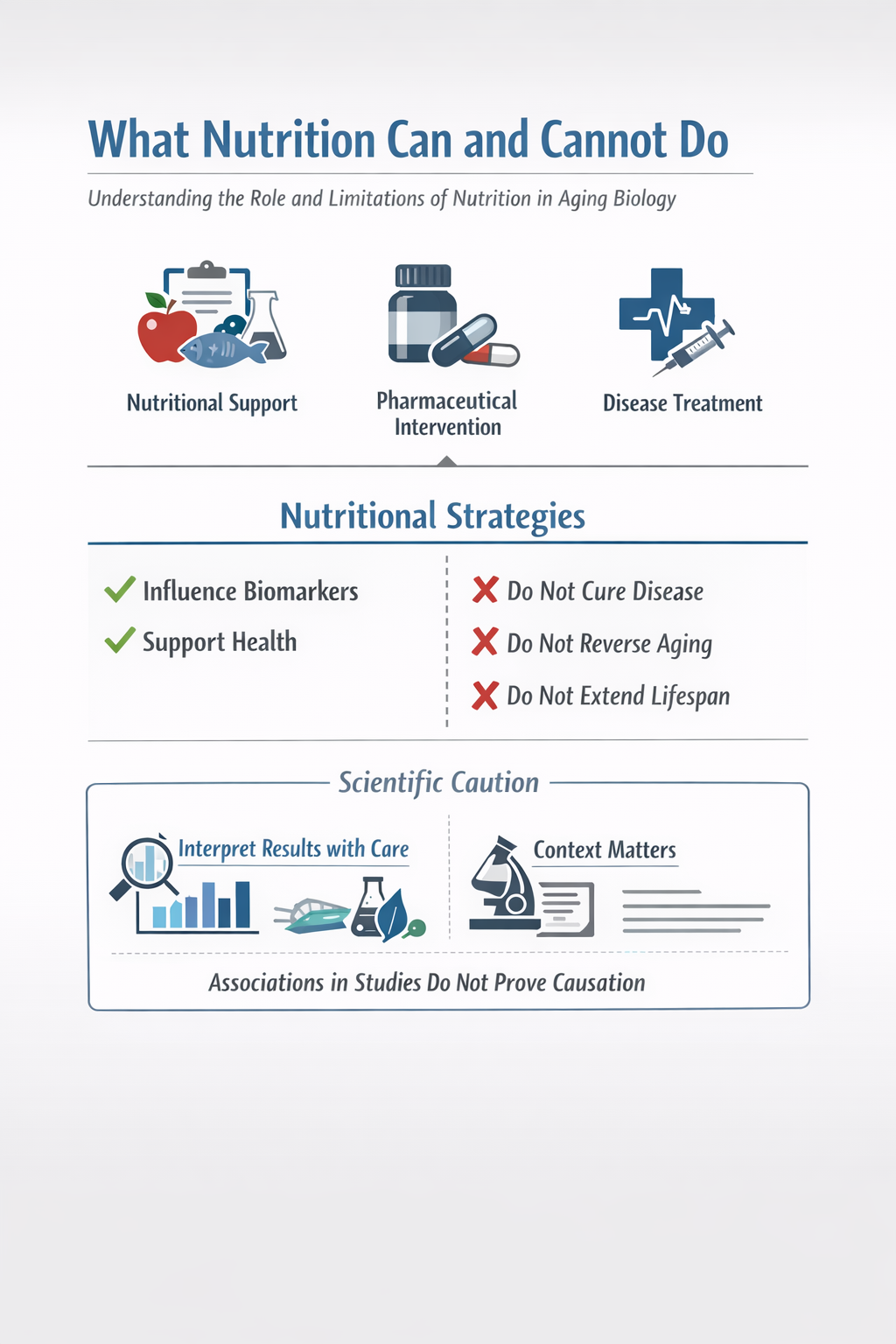 What Nutrition Can and Cannot Do